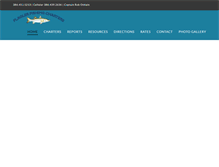 Tablet Screenshot of flaglerfishingcharters.com